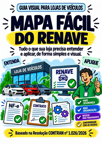 Capa do Mapa Fácil do RENAVE